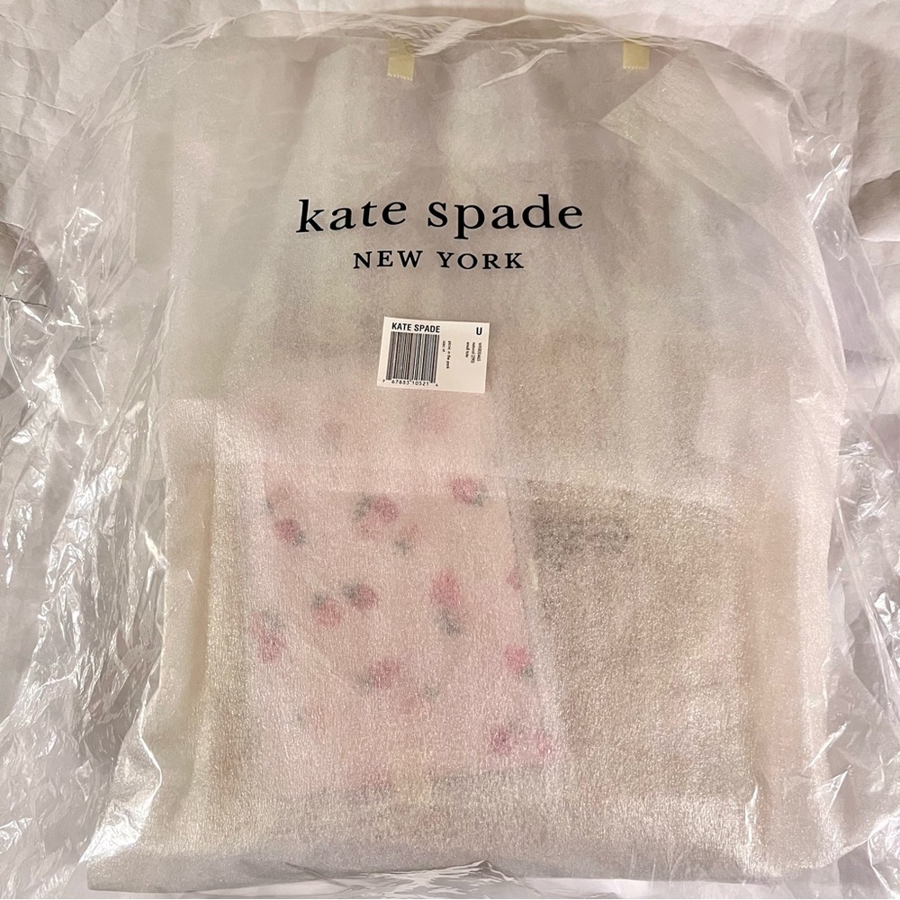 Kate Spade Picnic in the Park Small Tote Bag in Natural - Picture 16 of 16